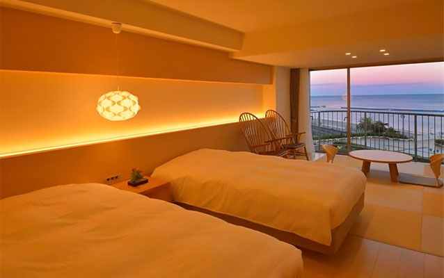 段差の少ない快適な客室